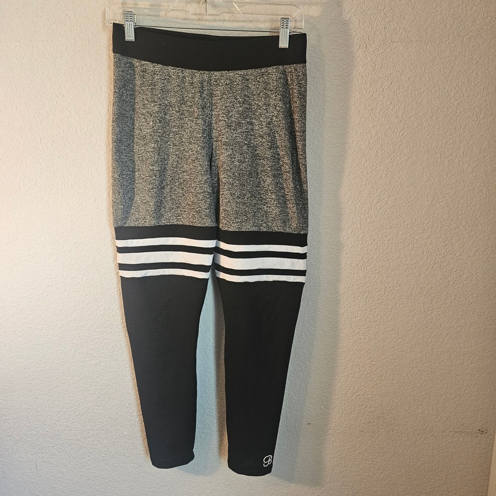 Bombshell sportswear xxl leggings sexy gray black thigh gym - Picture 2 of 6